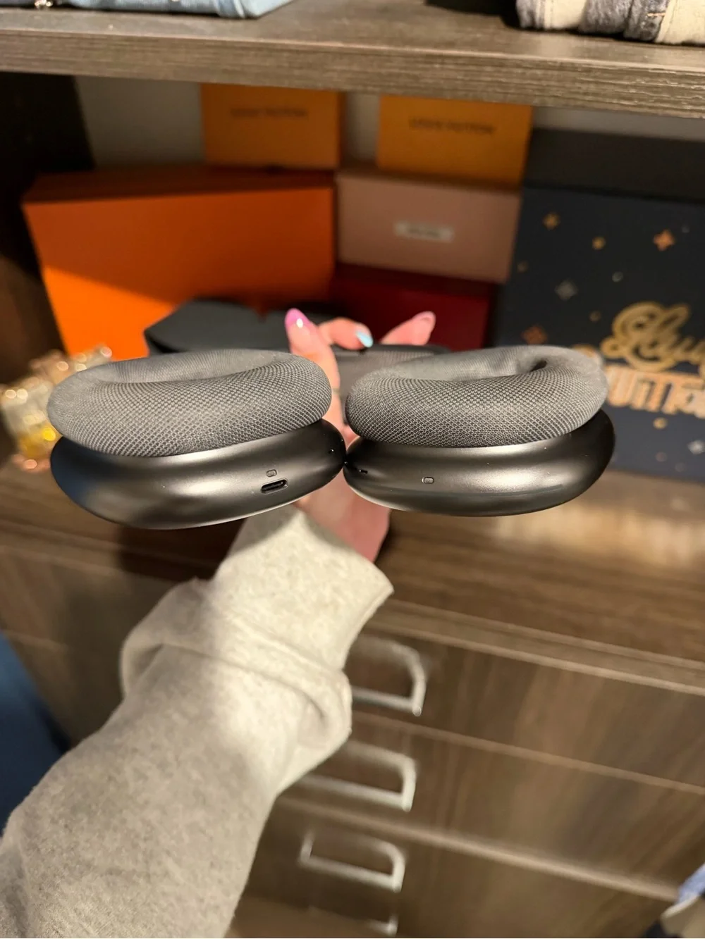 Apple AirPods Max with Protective Travel Case - Dark Gray